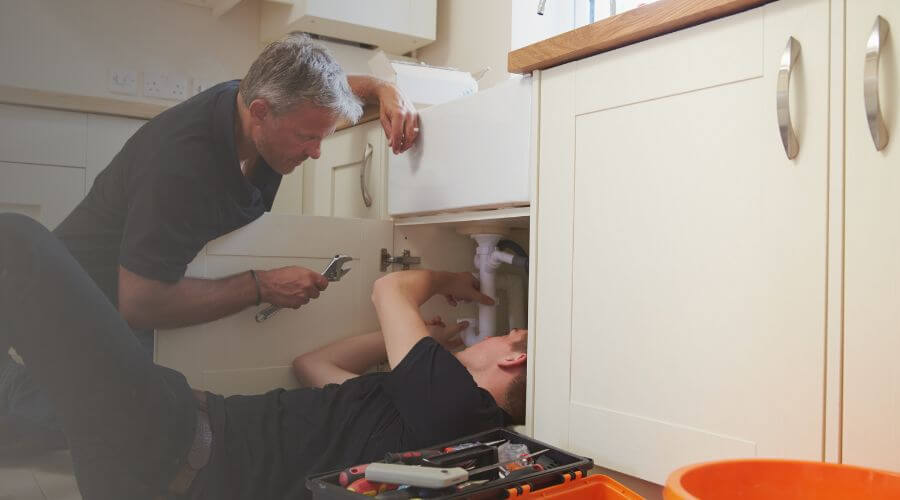 Wall Pipe Burst Repair in Orleans, MI